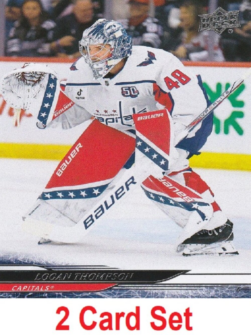 Logan Thompson Hockey Card Collection
